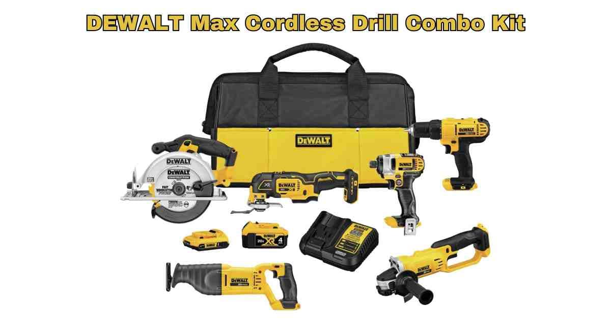 DEWALT Max Cordless Drill Combo Kit