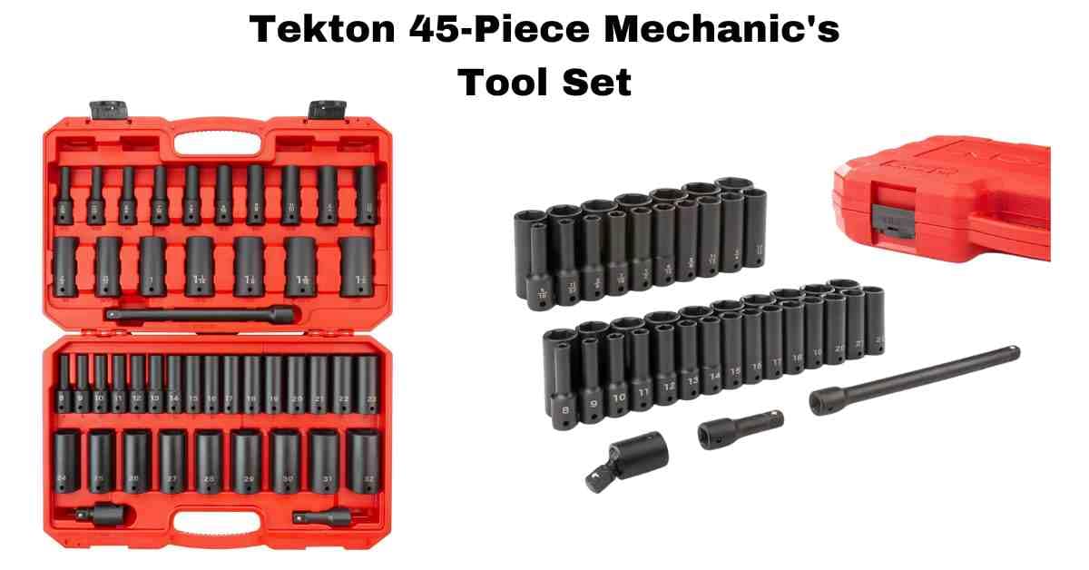 Tekton 45-Piece Mechanic's Tool Set