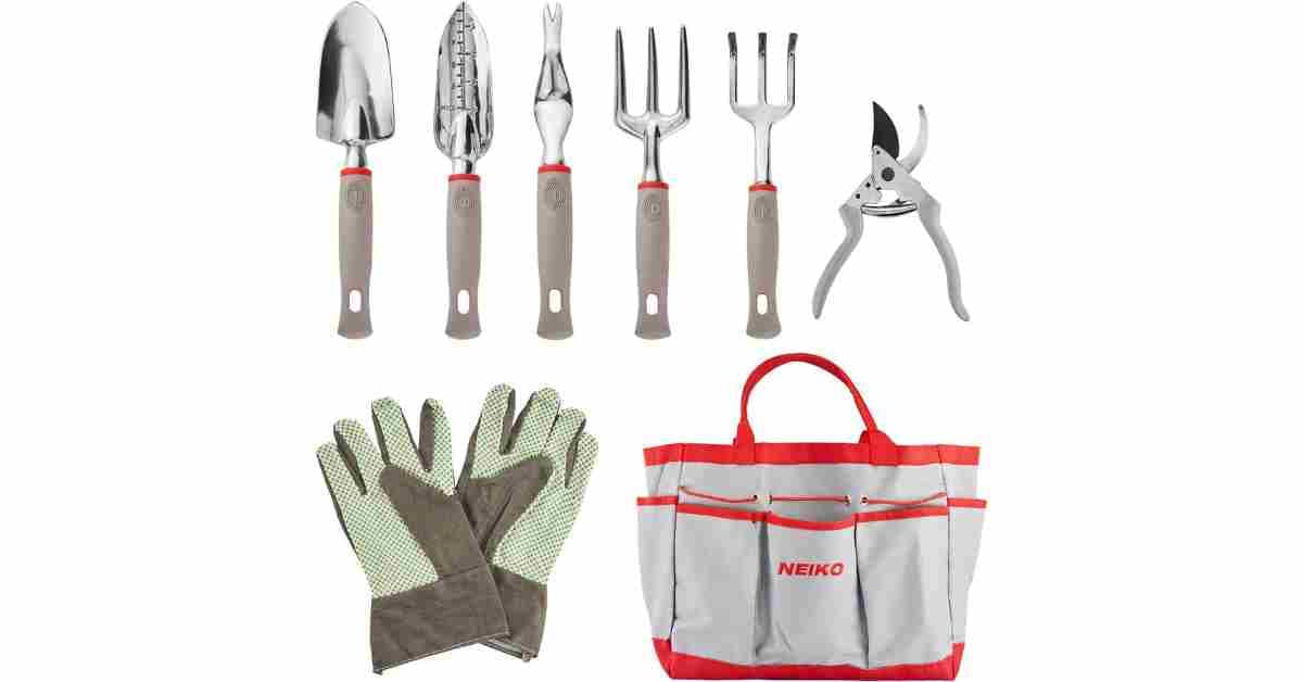 NEIKO 61090A 8 Pc Garden Tool Set