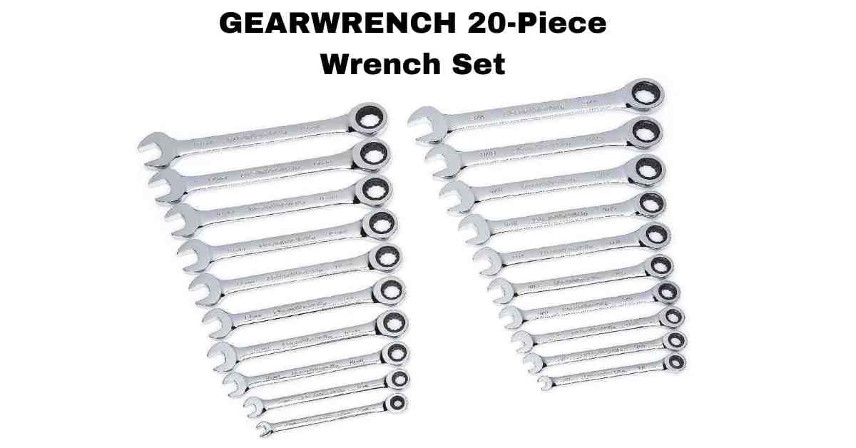 GEARWRENCH 20-Piece Wrench Set | best mechanic tool set