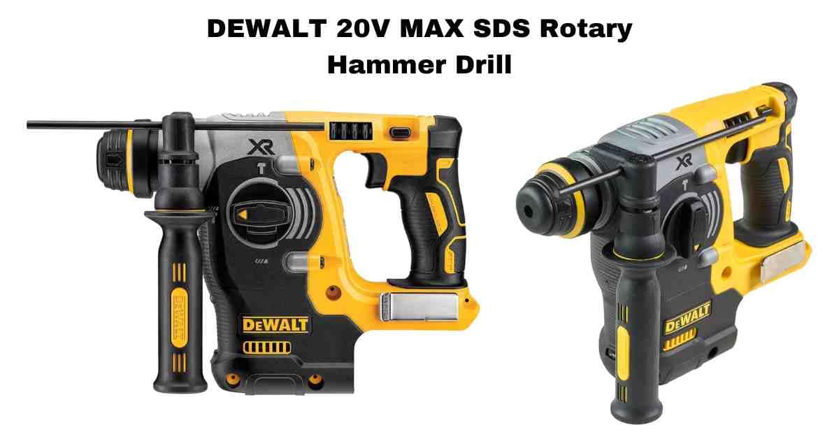 DEWALT 20V MAX SDS Rotary Hammer Drill