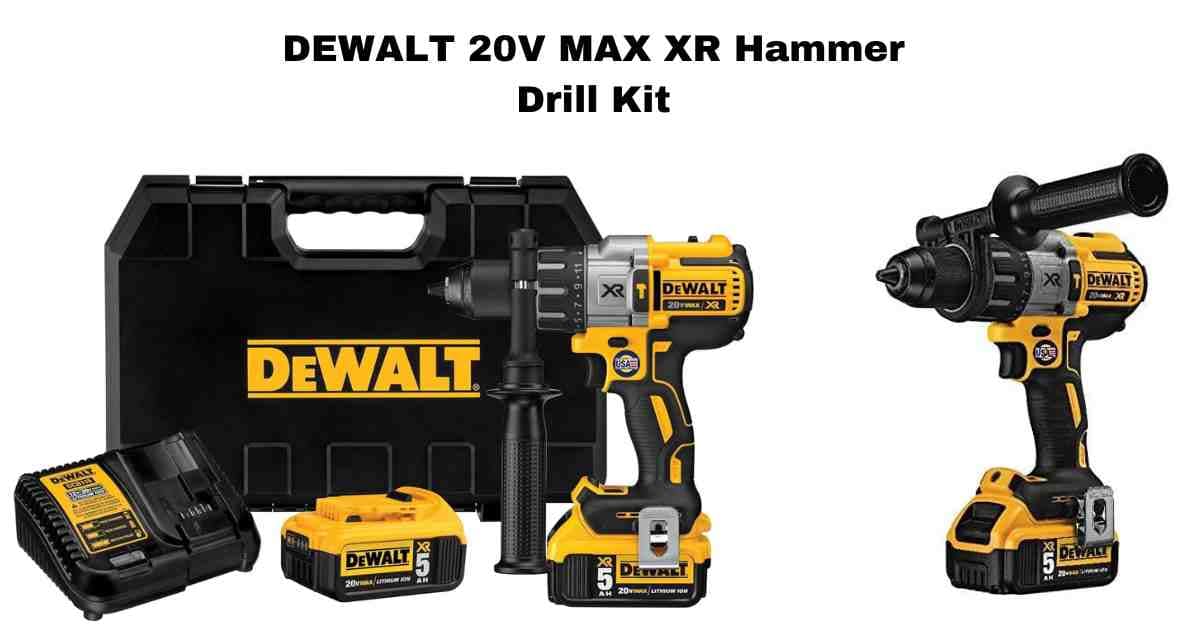 DEWALT 20V MAX XR Hammer Drill Kit