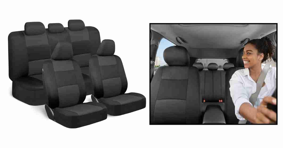 OASIS AUTO OS-009 Leather Car Seat Covers