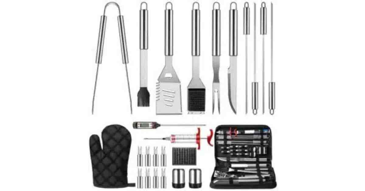 Olarhike 25-Piece BBQ Grill Tools Set