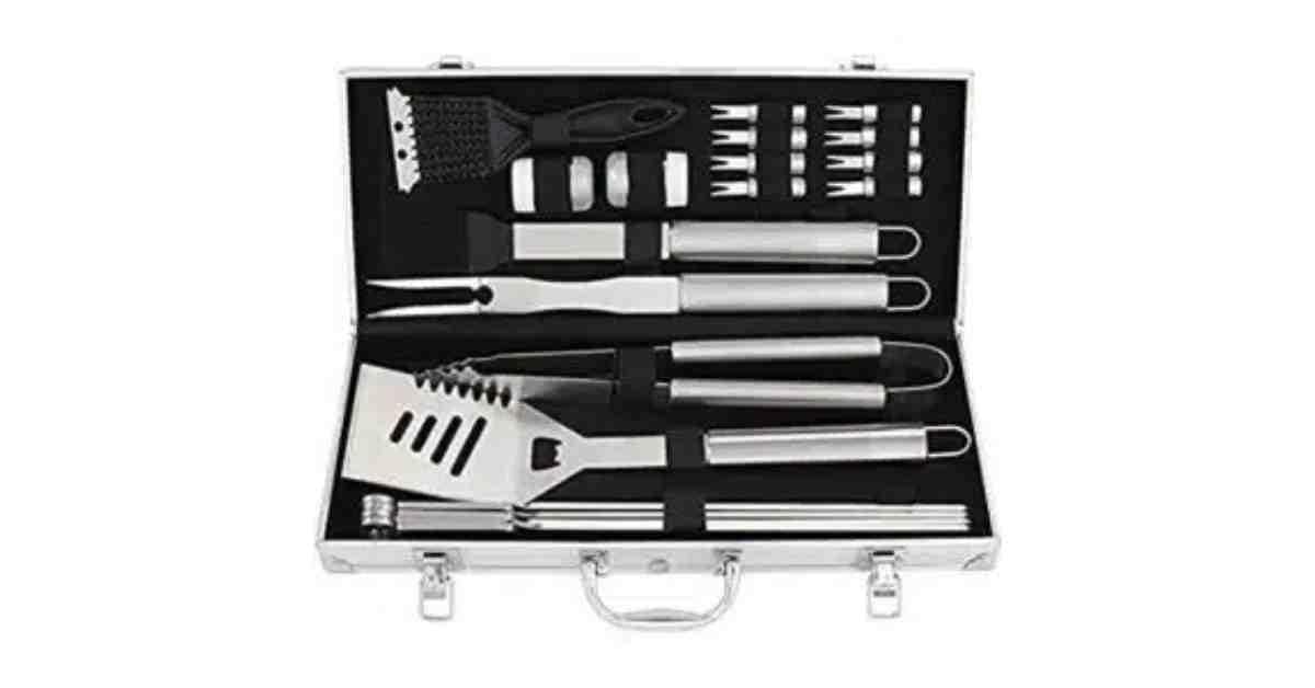 Romanticist 23-Piece Stainless Steel Barbecue Grill Set