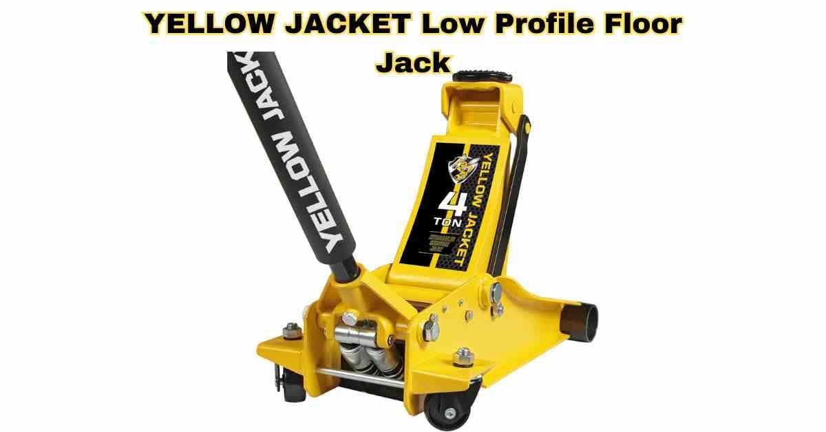 YELLOW JACKET Low Profile Floor Jack