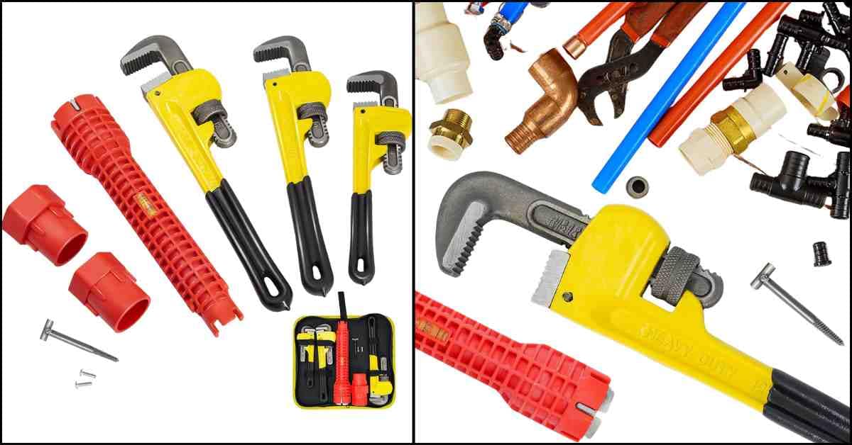 Pipe Wrench Set