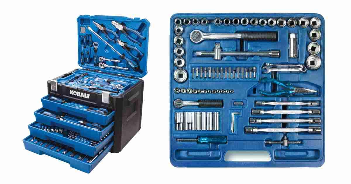 Kobalt Mechanics Tool Set Components