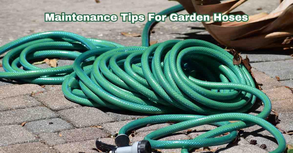 Maintenance Tips for Garden Hoses