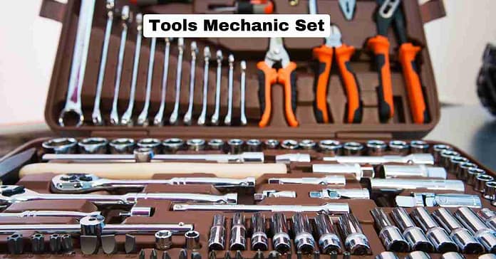 Tools Mechanic Set Tools Mechanic Set