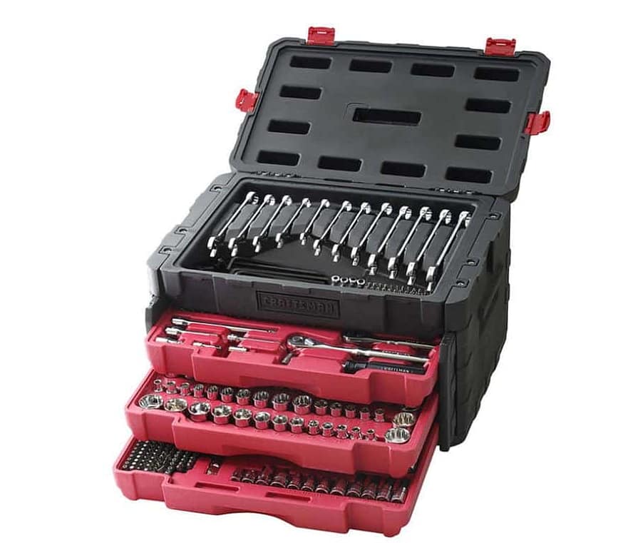 Craftsman mechanics tool set for feature